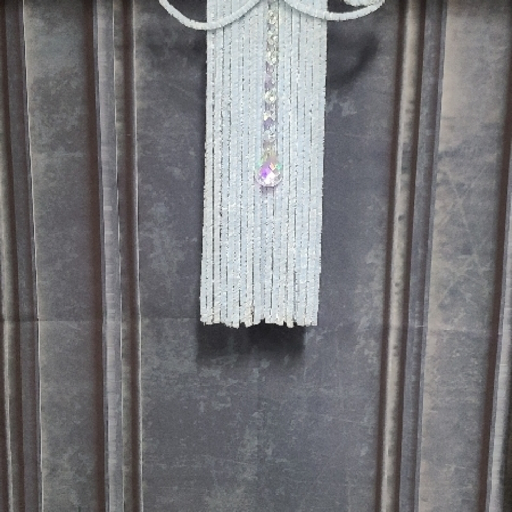 Elegant Silver Wall Hanging Decor